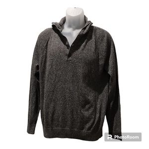 Banana Republic Men's Thin Pullover Gray Hoodie Sweatshirt Size M